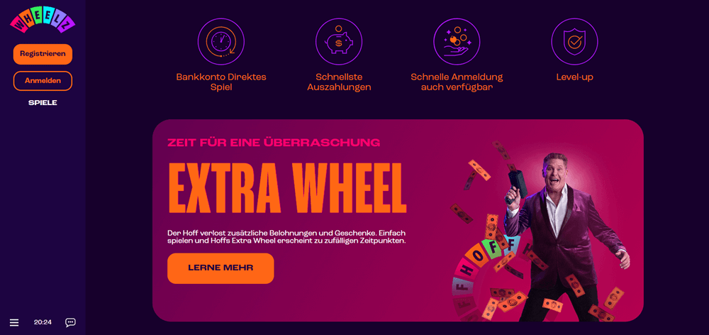 Wheelz Casino Etra Wheel